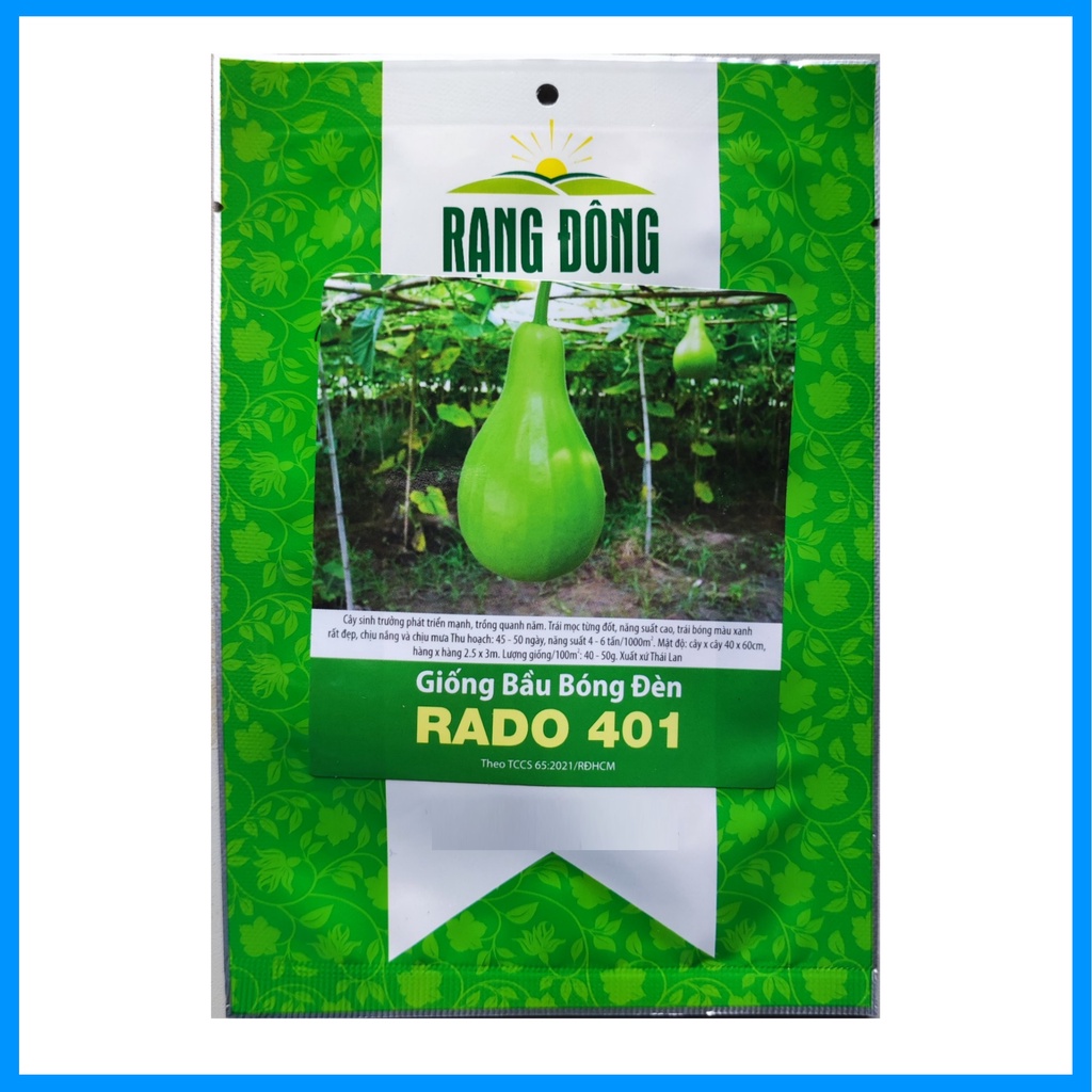 Hạt Giống Bầu Bóng Đèn (Gói 1gr), Dễ Trồng Năng Suất cao