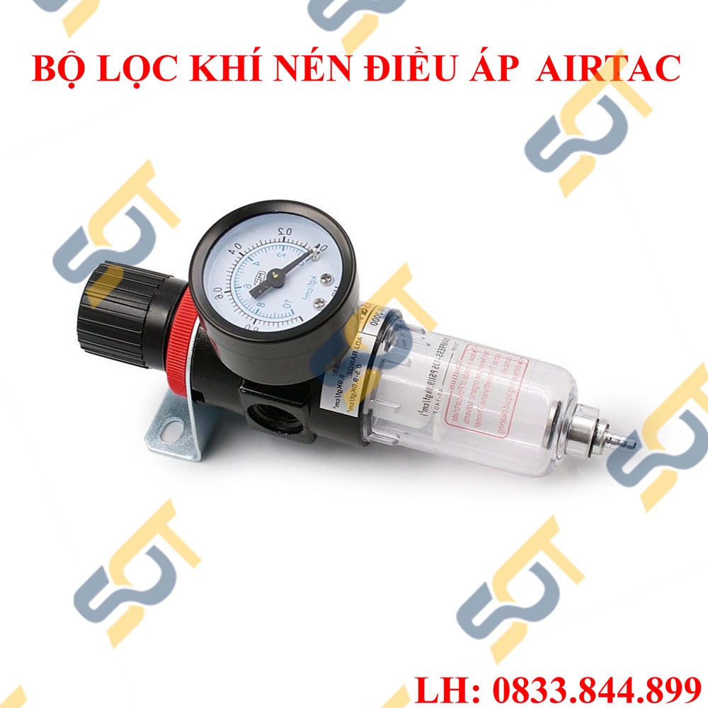 Bộ lọc khí nén đơn có điều áp Airtac AFR, BFR