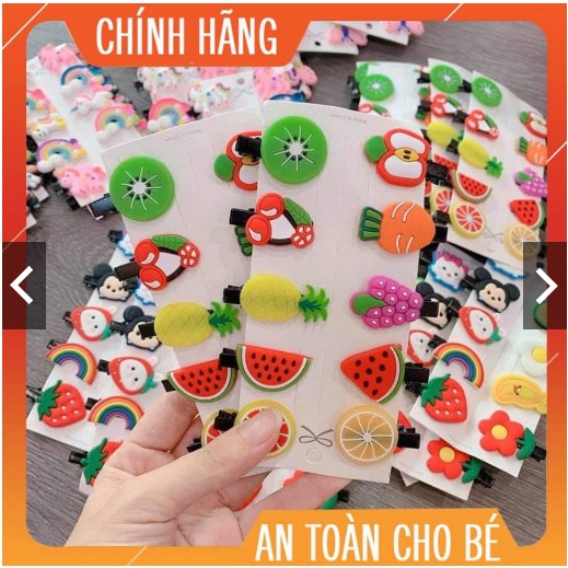 Kẹp Tóc Cho Bé Kẹp Tóc Hoạt Hình Dễ Thương Phong Cách Hàn Quốc Cho Bé