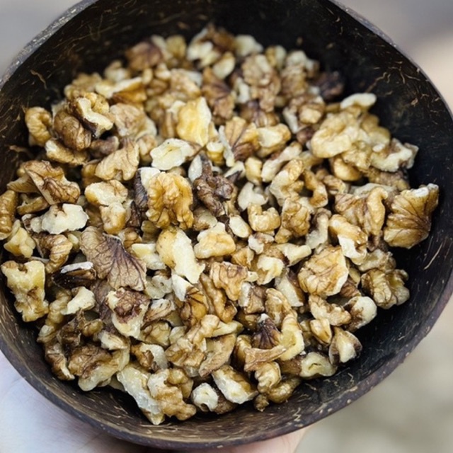 SALE 250GRAM NHÂN ÓC HÀ GIANG VỠ VỤN, sống chỉ dùng để làm sữa