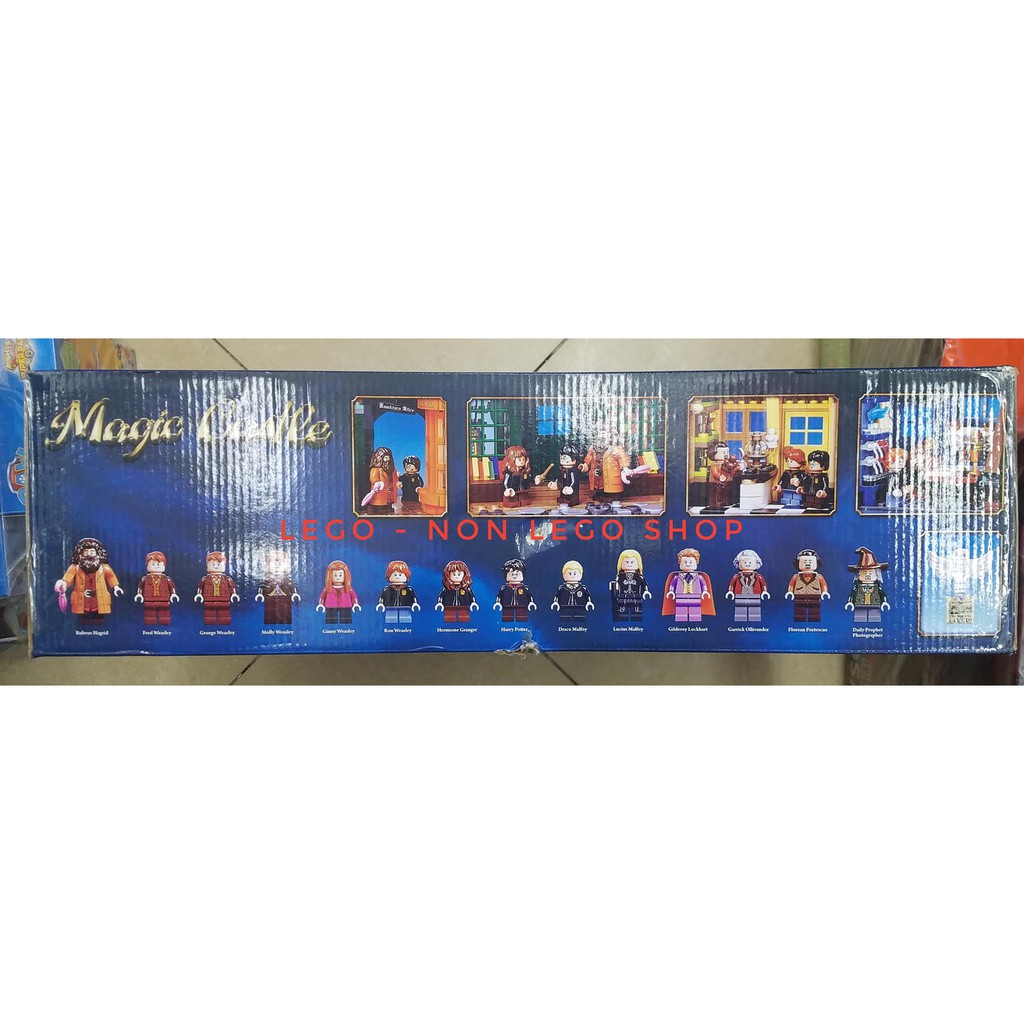 Đồ Chơi Lắp Ghép 75978 - Leji 99911 Harry Potter Hẻm Xéo Diagon Alley 5588 Mảnh