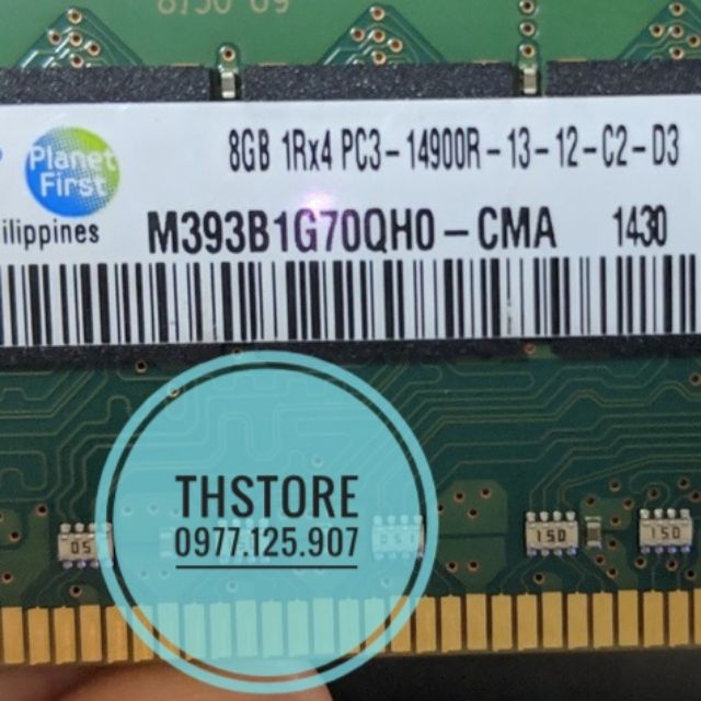 [RẺ NHẤT] Ram REG ECC DDR3 16gb buss 1866 ( Không hỗ trợ cpu Core i và H61-H81-H110)