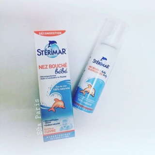 Xịt kháng viêm+giảm ngạt mũi Sterimar