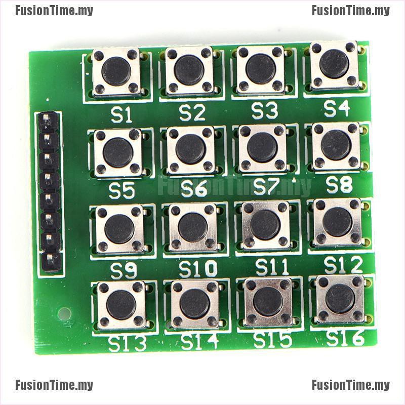 Mô Đun Bàn Phím 4x4 Matrix Module 16 Dành Cho Arduino Atmel Stmap