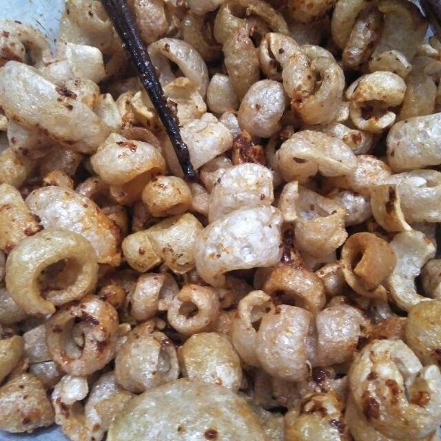 Bì heo chiên tỏi ớt
