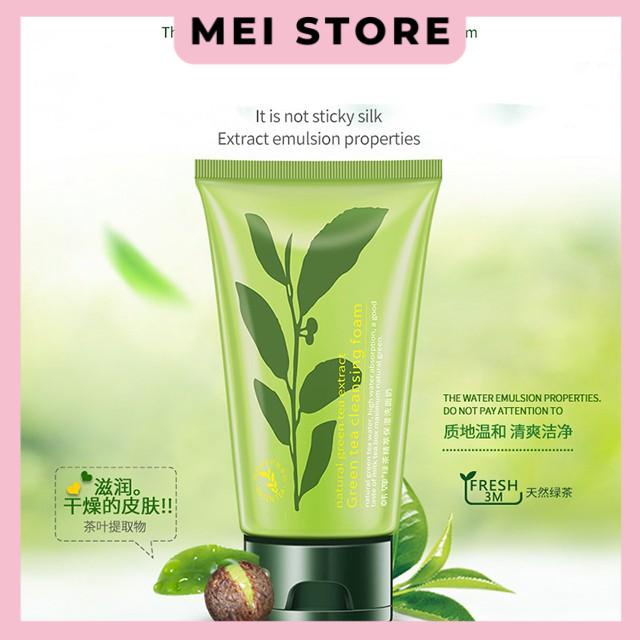 Sữa Rửa Mặt Trà Xanh ROREC 100g