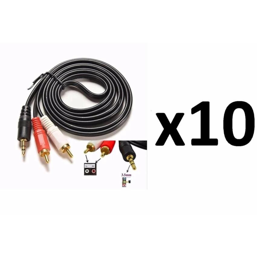 Bộ 10 Dây loa 1 ra 2 dài 1,5M -VN867 | BigBuy360 - bigbuy360.vn