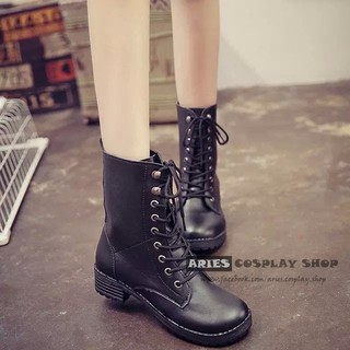 Giày cosplay - Giày phong cách - Combat Boots (Aries Cos)