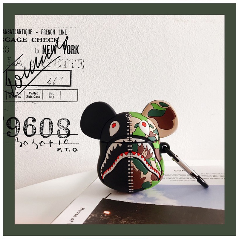 Vỏ Bảo Vệ Hộp Sạc Tai Nghe compatible AirPods 3 compatible AirPods(3rd) 2021 Iscompatible AirPods3Rdurise 3rd Pro compatible AirPods2gen Ốp