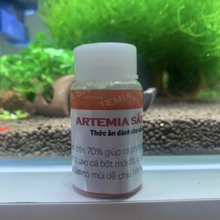 Artemia SẤY KHÔ CHO CÁ CẢNH-Cá Bột Mới Đẻ Cực Nhanh Lớn