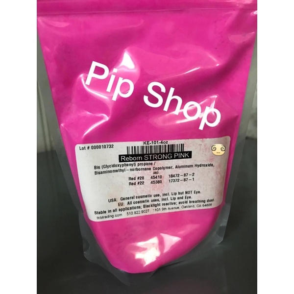 Màu Khoáng Reborn Strong Pink Mỹ  5g/10g/25g