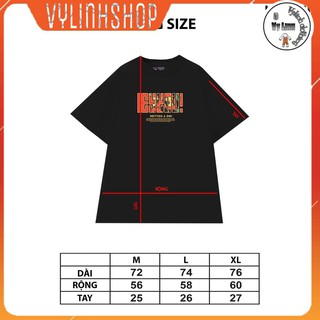 Áo phông nữ VYLINHSHOP  Áo thun HEYYOU ONI T-SHIRT 2 màu đen trắng