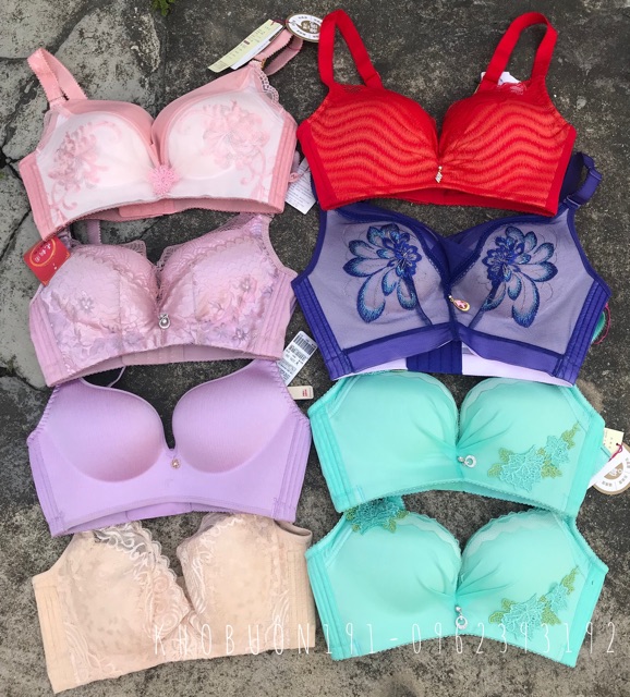 [Size 34/75] Áo Ngực Ren Cotton Loại Đẹp - Hàng TQXK (Mã 108-114)