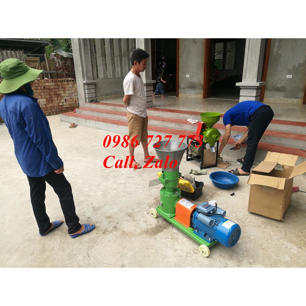 Xả Kho Khung Máy Ép Cám Viên 150 PLUS GIÁ RẺ