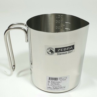Ca đong inox zebra thể tích 800ml - mã 112590