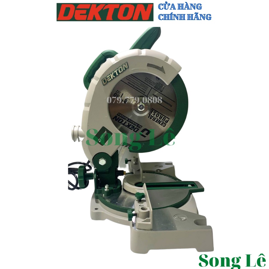 Máy Cắt Nhôm Dekton DK210 - Tặng kèm Lưỡi - Bảo Hành 6 Tháng - Cam Kết Chính Hãng