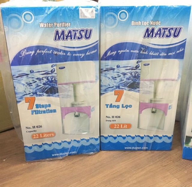 Bình lọc nước Matsu Duy Tân 22lít H026
