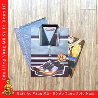 Vàng Mã Bộ Quần Áo Polo Có Cổ - Cửa Hàng Vàng Mã Sa Di Hoan Hỉ