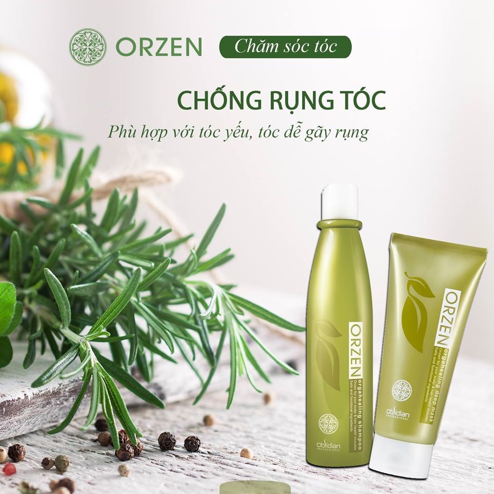GỘI XẢ CHỐNG RỤNG ORZEN ORGAHEALING - chính hãng Hàn Quốc