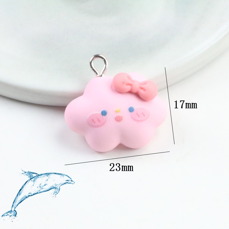 Bộ Phụ Kiện Làm Trang Sức Thủ Công Tự Làm Bằng Nhựa resin Họa Tiết Hoạt Hình Dễ Thương
