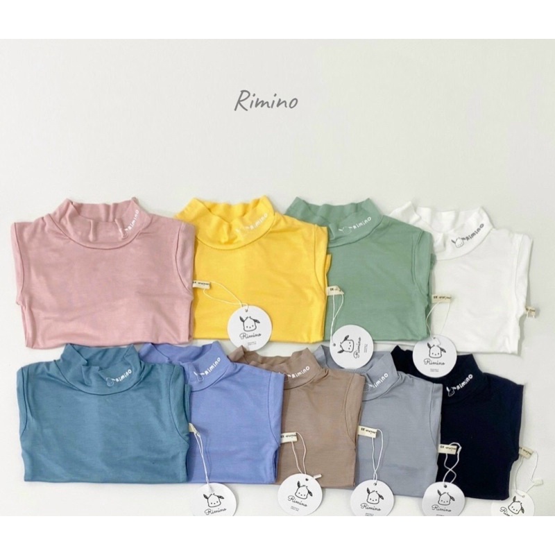 Mirino _ Áo thun lạnh cổ 3 phân cho bé trai/ bé gái