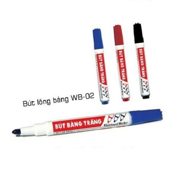 Bút Lông Viết Bảng Trắng  màu : Đen, Xanh , Đỏ.