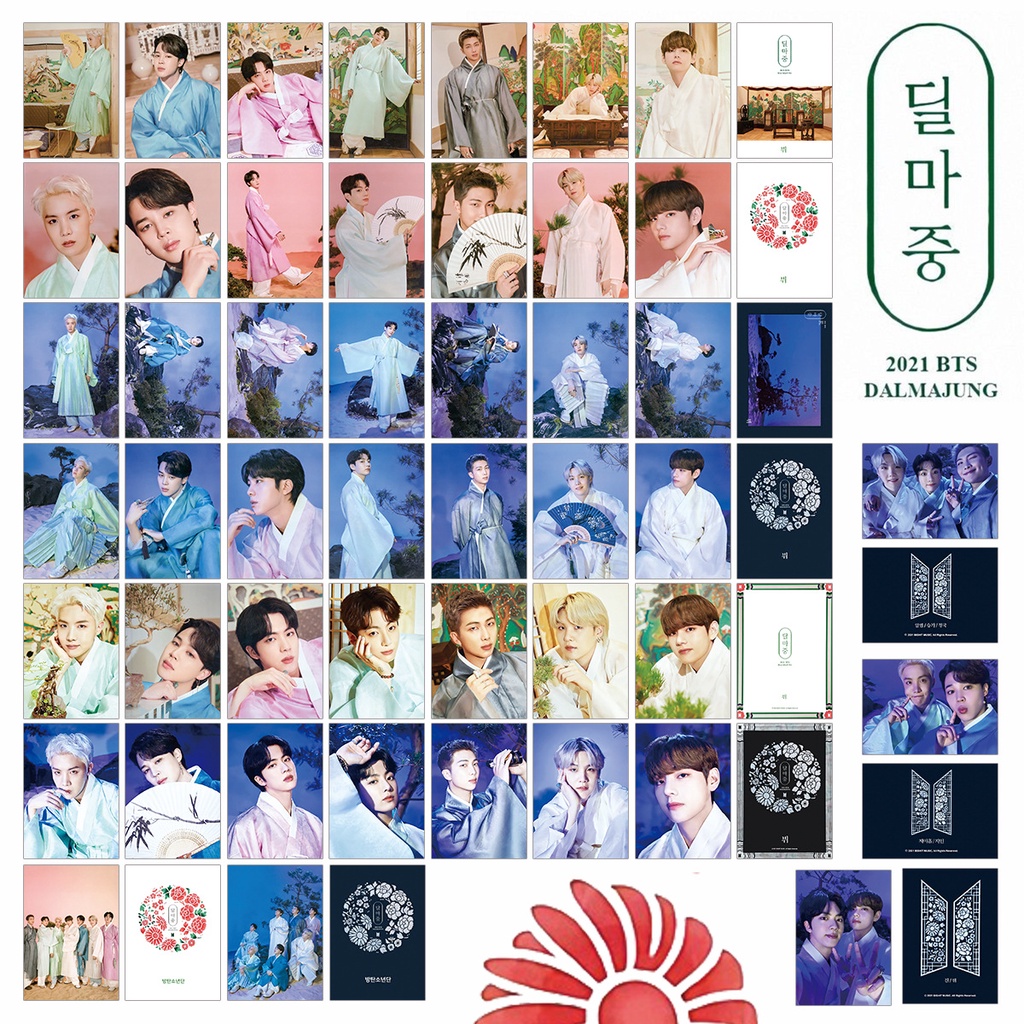 Photocard nhóm nhạc BTS - photo card BTS  - ảnh dalmajung- hàng unoff