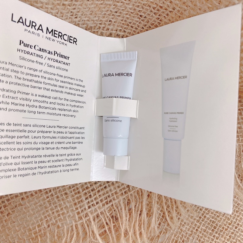 [minisize 5ml ] Laura Mericer - Kem Lót Làm Mịn Da Laura Mercier Pure Canvas Primer Blurring