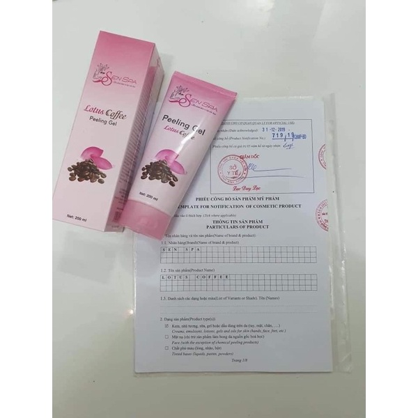 Tẩy Tế Bào Chết Coffee cho face &body  Drsen-senspa