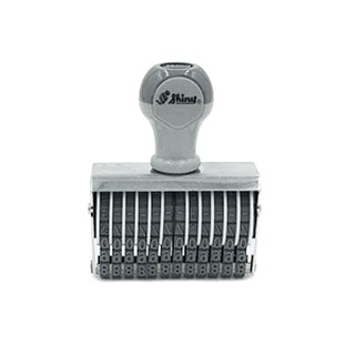 Dấu xoay 12 số cao 5 mm shiny n312