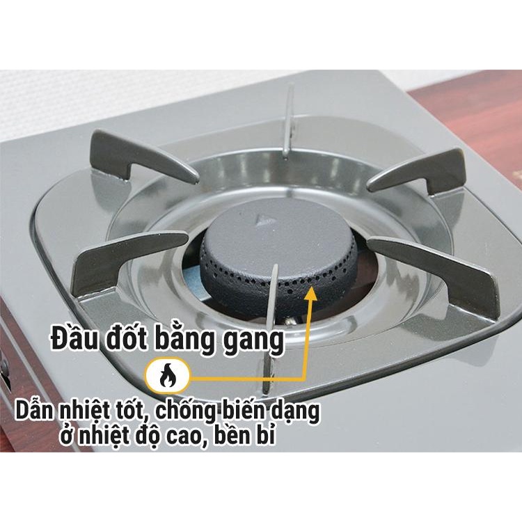 Bếp gas đơn Rinnai RV-150 Lửa xanh, Tiết kiệm gas, Bảo Hành Chính Hãng