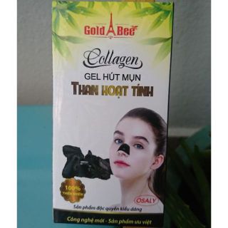 Gel hút mụn than hoạt tính,bổ sung collagen