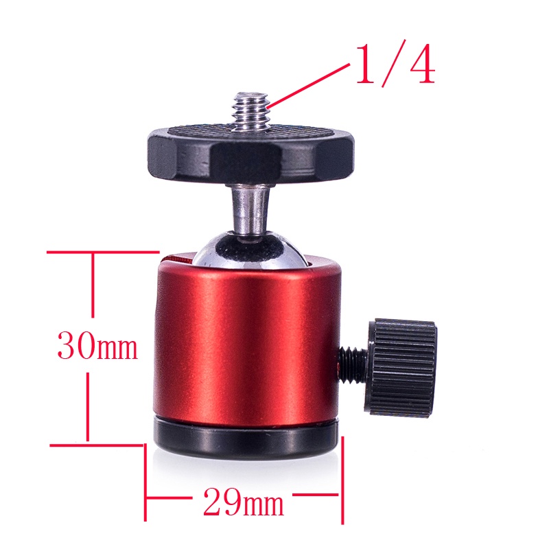 Đầu Bóng Mini 1/4&amp;quot; Chân Đế Máy Ảnh DSLR/Nikon/Sdr