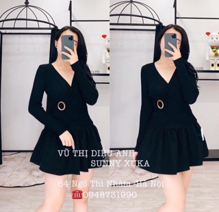 Áo lệch đắp tà ulzzang