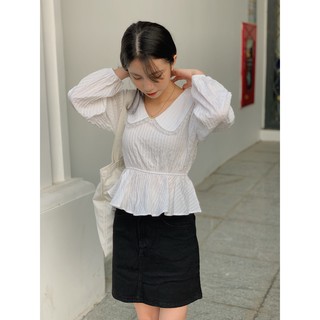 áo eo chun cổ viền ren SA421 1994closet