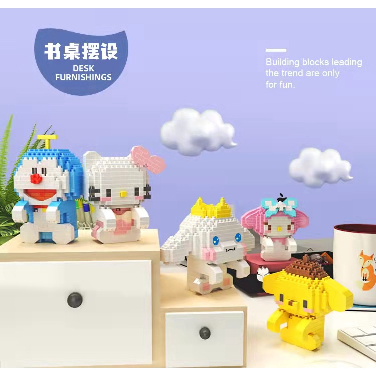 Đồ Chơi Lắp Ráp Hoạt Hình P1123-p1134