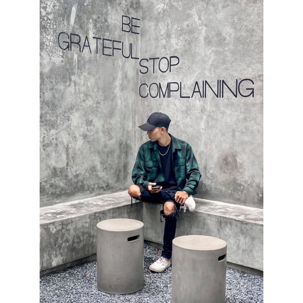 Áo sơ mi Flannel caro cao cấp | Green Flannel Shirt