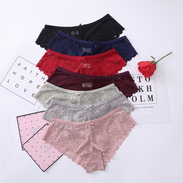 Com bo 5 quần lót nữ ren