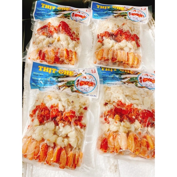 Combo thịt ghẹ bóc sẵn ngon chất lượng nấu súp, bánh canh cua ghẹ 250g