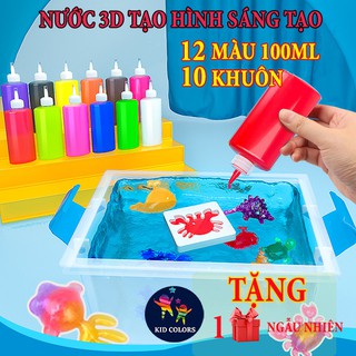 Bộ đồ chơi nước tạo hình 3d, mô hình nước ma thuật cho bé, bộ kit đồ chơi khoa học thí nghiệm cho trẻ em
