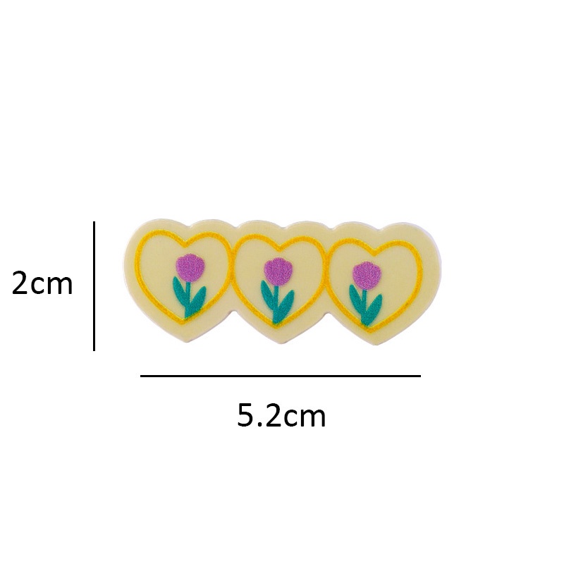 1 Kẹp Tóc Hình Hoa Tulip Dễ Thương Cho Bé