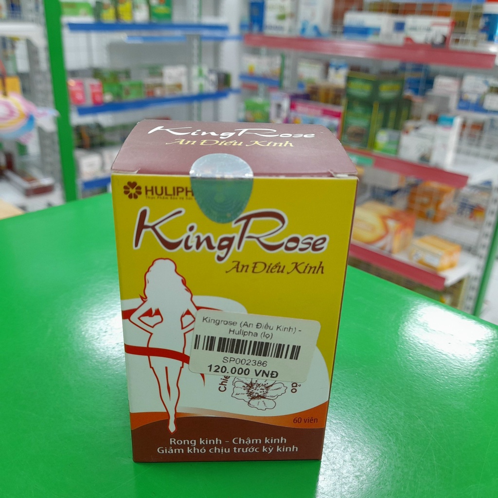 Kingrose An Điều Kinh- Hỗ trợ điều hòa kinh nguyệt, hỗ trợ làm đẹp da, giảm triệu chứng trước và trong kỳ kinh nguyệt