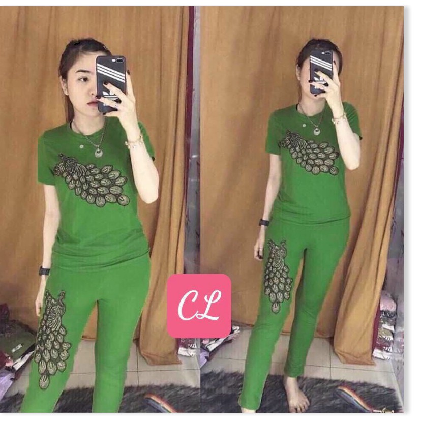 SET ĐỒ BỘ NỮ THUN,CHẤT LIỆU VÃI THOÁNG MÁT VÀ CO GIẢN 4C  THỜI TRANG KME.STORE