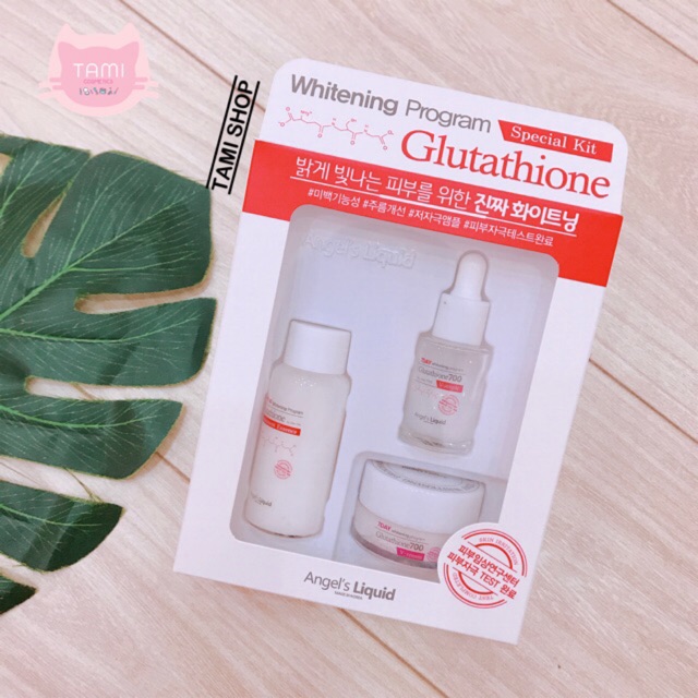 SET DƯỠNG TRẮNG DA 7DAY WHITENING PROGRAM GLUTATHIONE 700