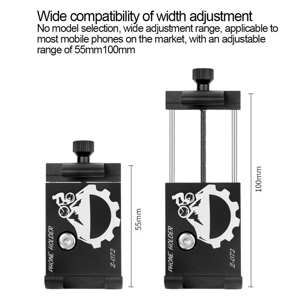 Giá đỡ điện thoại bằng hợp kim nhôm 072 J1K3 cho xe đạp