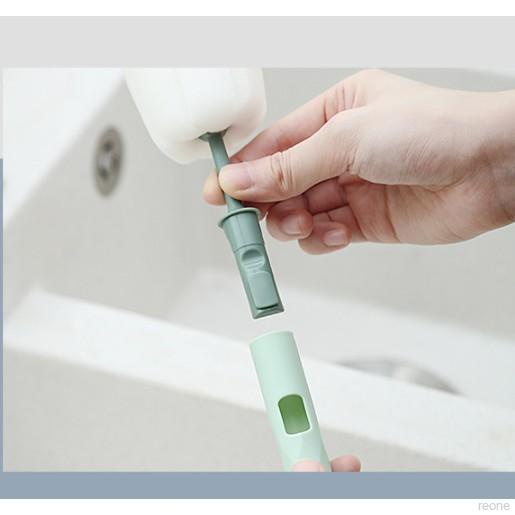 Cọ Rửa Ly Bằng Nhựa Cán Cầm Tay Dài Tiện Dụng