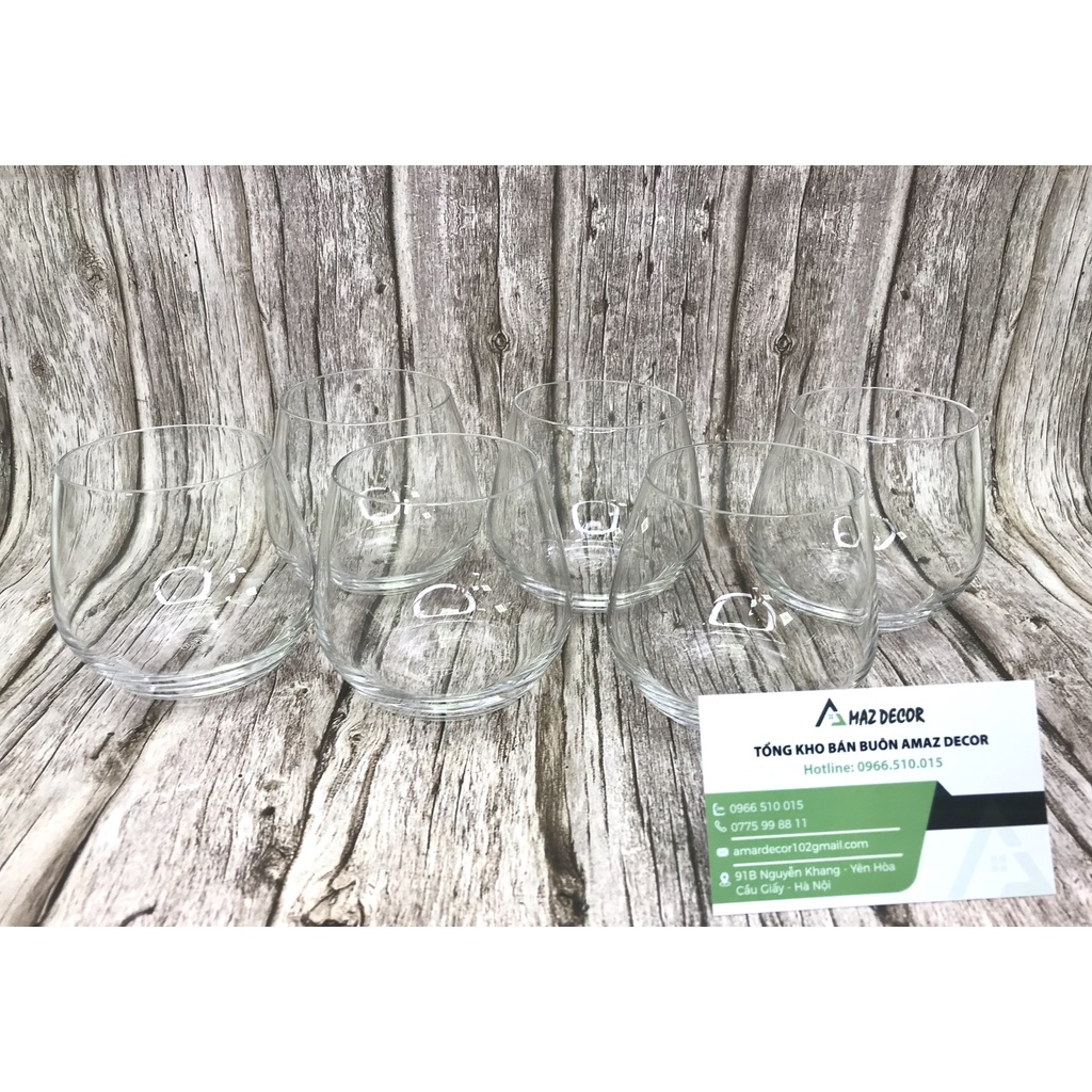 Bộ 6 ly cốc thủy tinh Thái Lan ocean lexington rock 345ml C18512 cao cấp giá rẻ