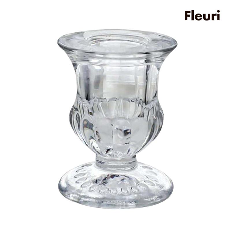 Giá Đỡ Nến Trong Suốt Dùng Trang Trí Phòng Khách / Tiệc Cưới