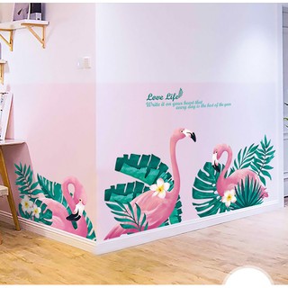 Decal dán tường 3 chú hạc