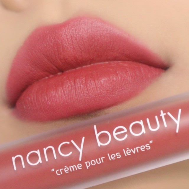 (hàng Mới Về) Son Môi Nancy Beauty Maroon Trang Điểm Chuyên Nghiệp | BigBuy360 - bigbuy360.vn